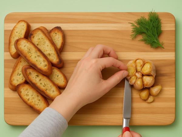 Gesundheitsschatz: Gerösteter Knoblauch
